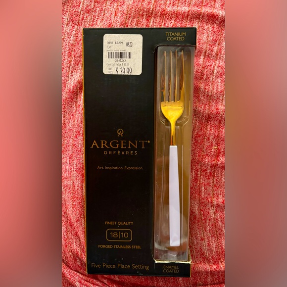 Single 5-Piece Argent Flatware Place Setting - Picture 2 of 11